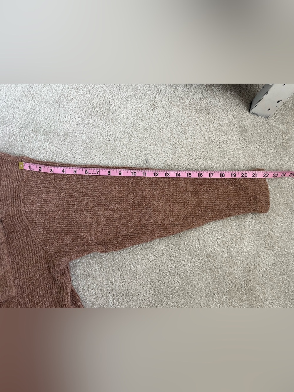 VICI Ribbed Knit Button Down Teddy Shacket - Picture 8 of 8